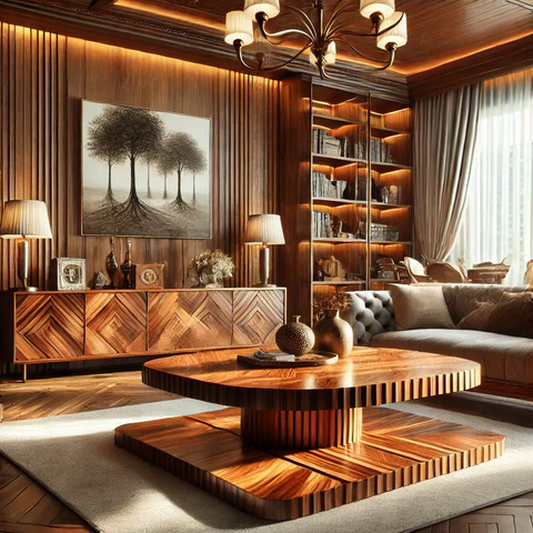 الأثاث الخشبي الفاخر