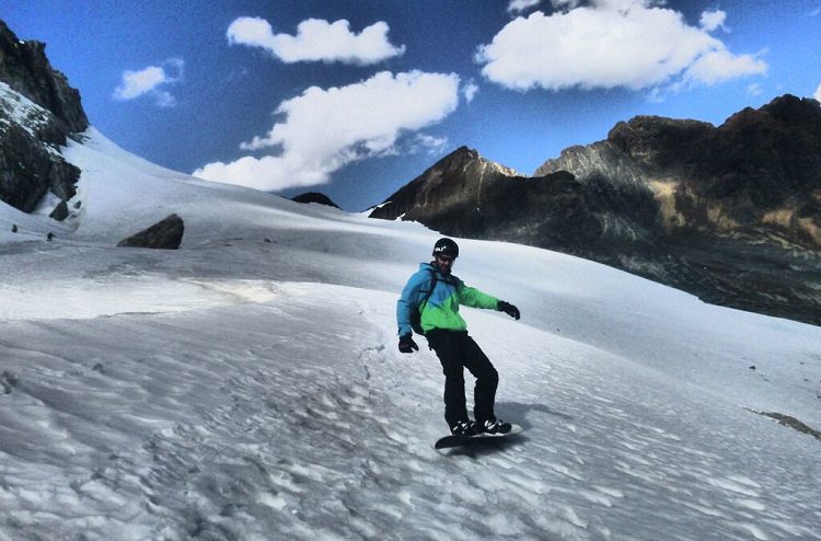 أسلوب ركوب السنوبورد