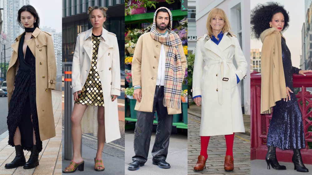حملة Burberry الاحتفالية الاستثنائية